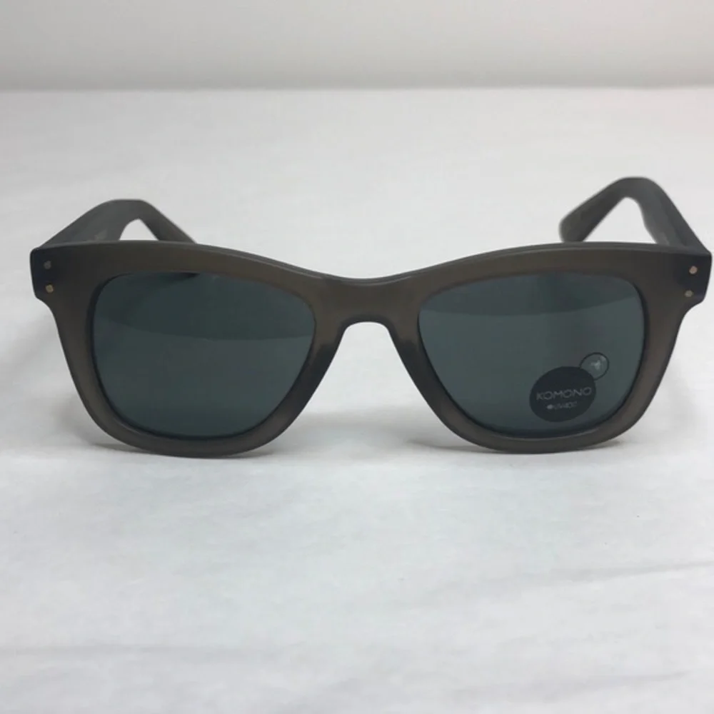 KOMONO Allen Frost Gray sunglasses NEW